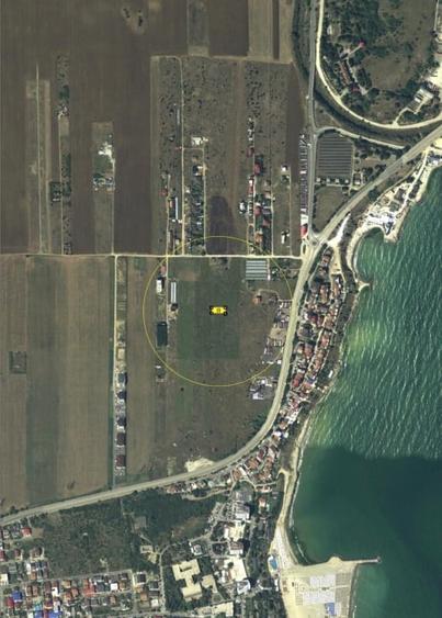 Vând teren zona Golful Pescarilor ( RO-RO )  514 mp , nr. cadastral 108950 - 2