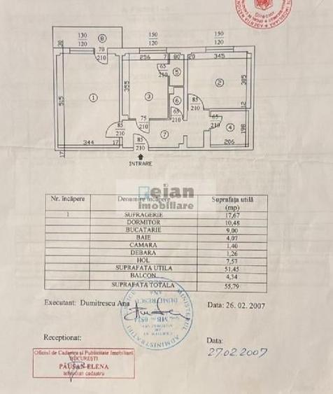 Militari Lujerului - 2 camere decomandat, 60 mp, et 7, Metrou - 15