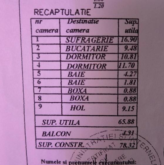 Apartament de vânzare, 3 camere  - 1