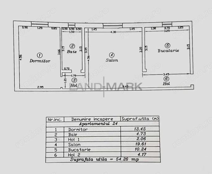 Apartament 2 camere de vanzare in zona Dambovita - 5