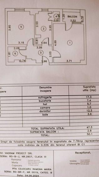 Vanzare apart 2 camere decomandat, Braila, Calea Calarasilor stradal - 8