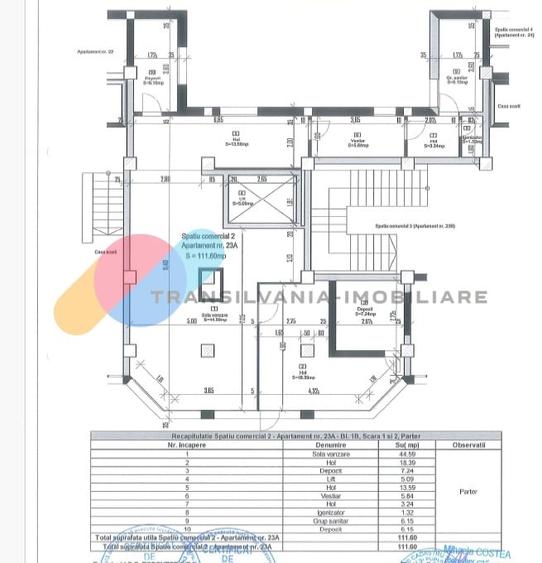 Spatiu de Inchiriat, 110 Mp, vitrina la strada, zona Piata Cipariu - 1