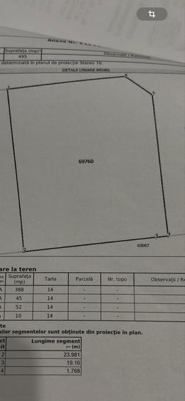 Teren Intravilan cu Vedere Panoramica Bucium 500 mp - 4