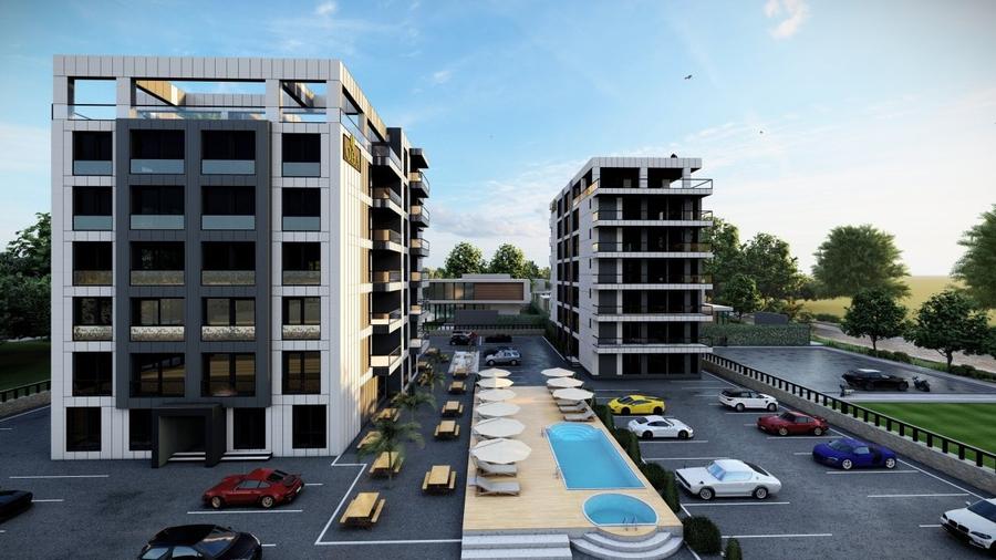 Apartament 2 camere Mamaia Nord -  Oba Lake- Proiect finalizat - 1