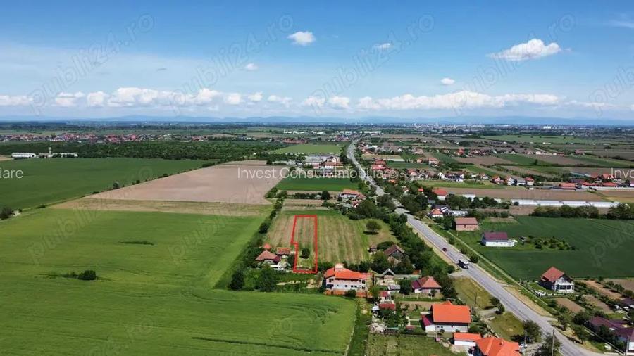 Teren intravilan de 1.900 mp | Decebal | La doar 3,5 km de Satu Mare