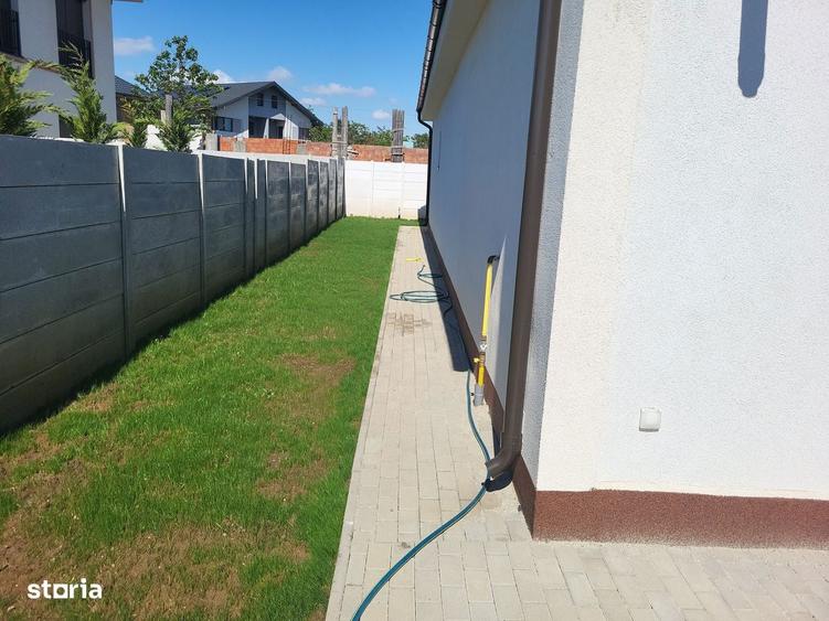 Casa parter 3 cam,2 bai,buc,incalzire pardoseala,finisaje,teren 450 mp - 7