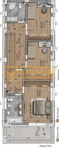 Duplex premium cu eficien?a energetica ridicata - Cartier Europa, Alee - 1