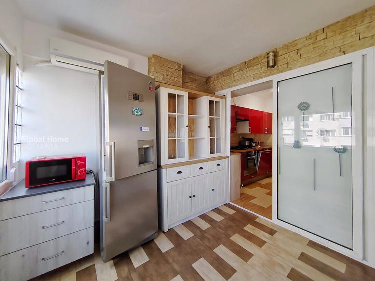 Apartament cu 3 camere decomandat, mobilat în Dorobanți