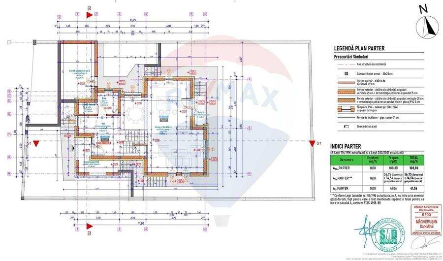 Casa individuala, arhitectura moderna, compartimentare superba, com 0 - 7