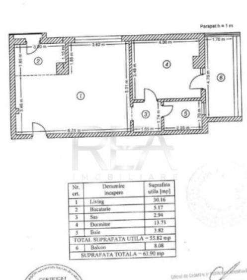 2 camere | Loc de parcare | Pipera\Emil Racovita - 5