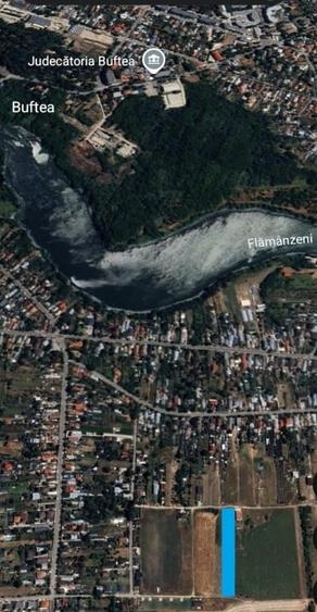 Vând teren intravilan in Buftea  2 loturi de 2400mp  fiecare - 5