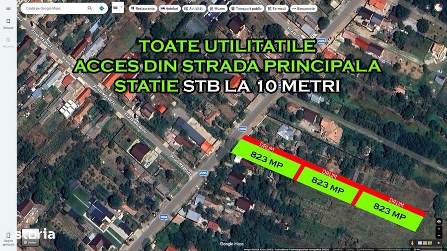 Loturi la strada Principala langa statie STB - 1