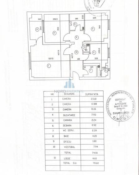 Apartament 3 Camere-Nerva Traian-Bloc 2000-Contor Gaz-Parcare - 9