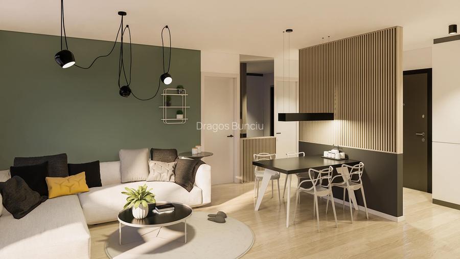 Apartament cu 2 camere semidecomandat în Berceni Apartament cu 2 camere semidecomandat în Berceni