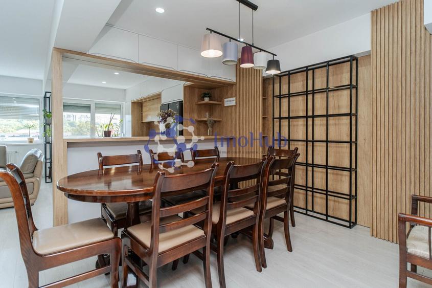 Apartament cu 3 camere semidecomandat, mobilat în Tudor Vladimirescu