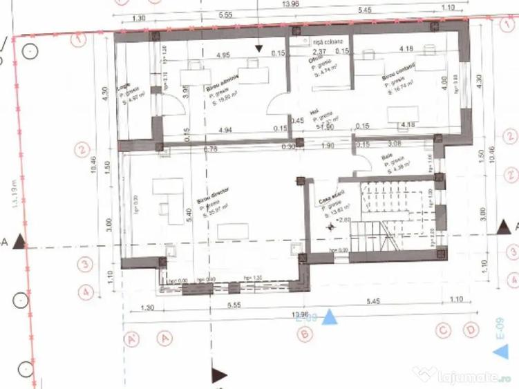 Spa?iu de birou, 100 mp, zona Platinia - 2