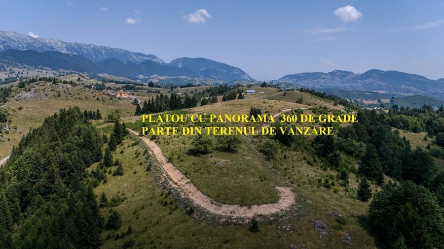 Teren cu panorama unica si incredibila in Sirnea - 7