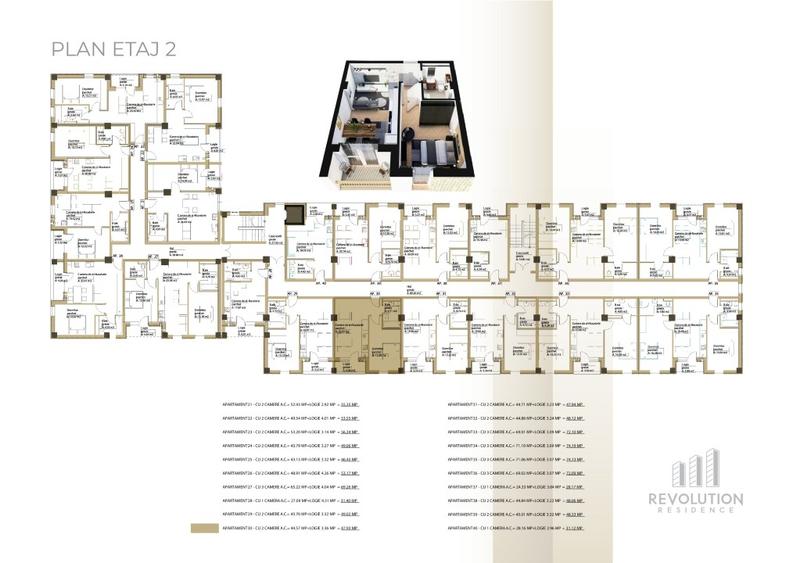 NEW! Apartamente 1, 2, si 3 camere - Republicii 115, Baia Mare - 6