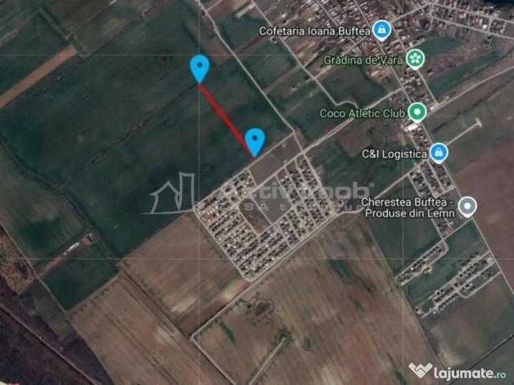 Teren intravilan, 1258 mp, Buftea - 1