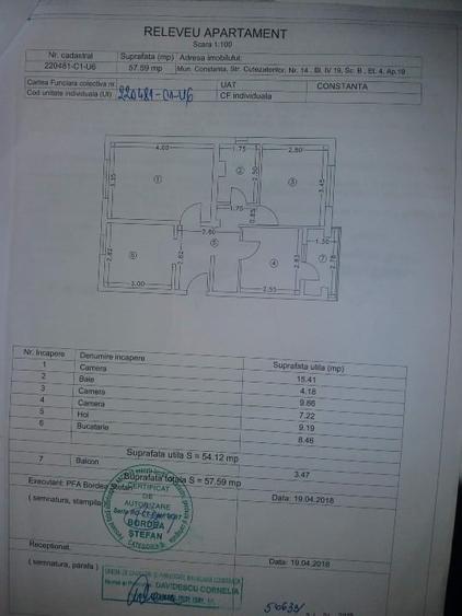 Apartament 3 camere decomandat - 1