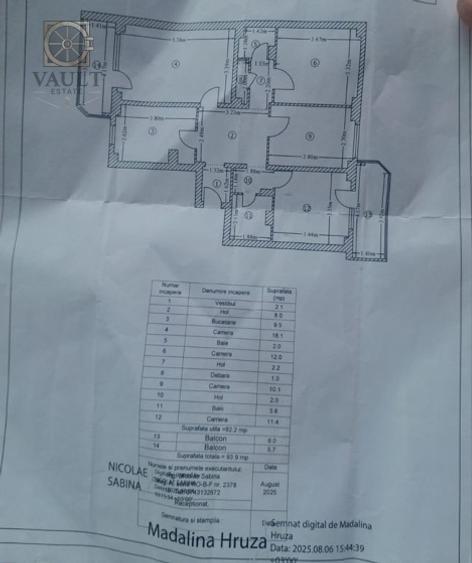 APARTAMENT 4 CAMERE-RAHOVA-TEIUS-SOSEAUA ALEXANDRIEI-2 BAI-2 BALCOANE - 5