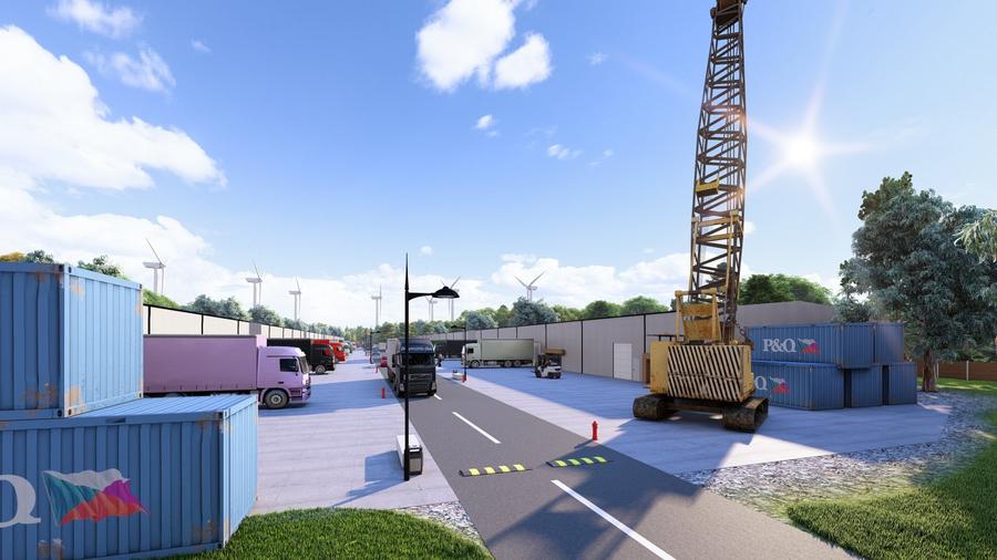 OPORTUNITATE DE INVESTITIE - teren in zona de hale, aproape de A3 - 14