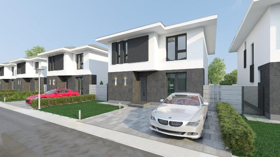 Casă Nouă P+1E cu Pod, Curte Mare și Finisaje de Lux – Acces Rapid la București - 3