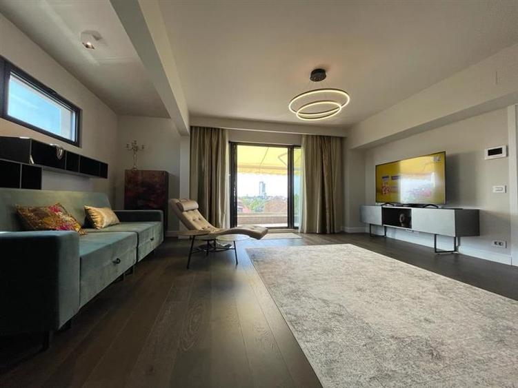 Dorobanti-Capitale, apartament  mobilat si utilat, constructie noua, parcare sub - 5