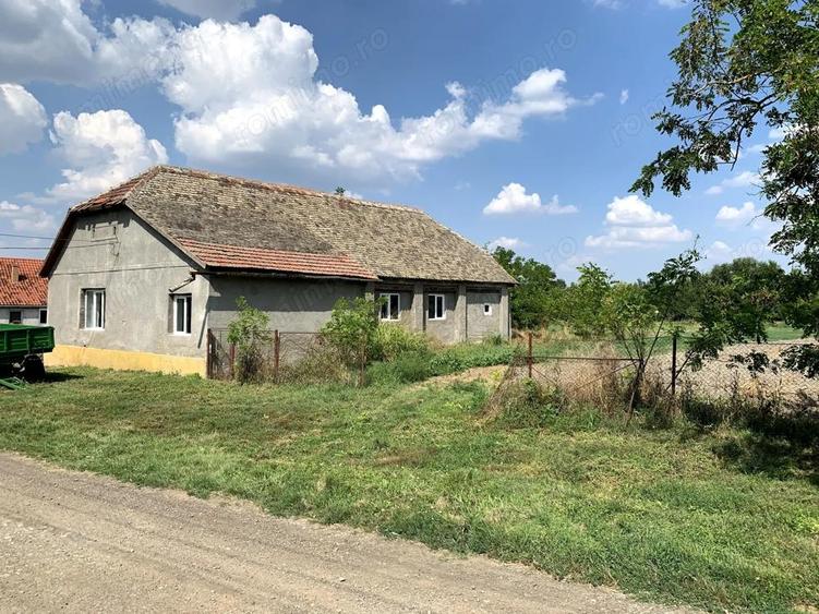 Casa individuala in Otelec - 2,518 mp teren - 2 fronturi stradale - 1