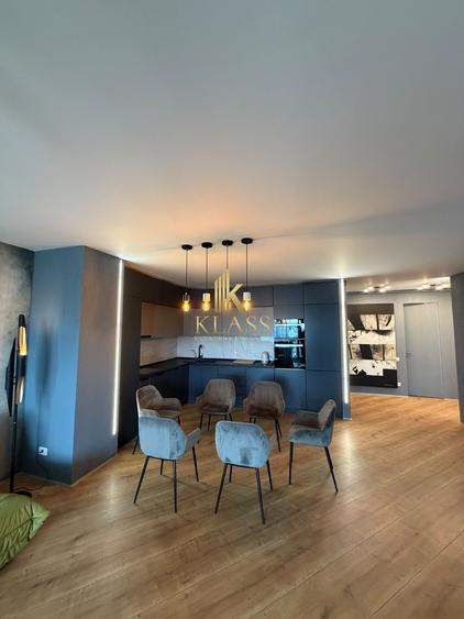 Apartament cu 3 camere semidecomandat, mobilat în Pipera