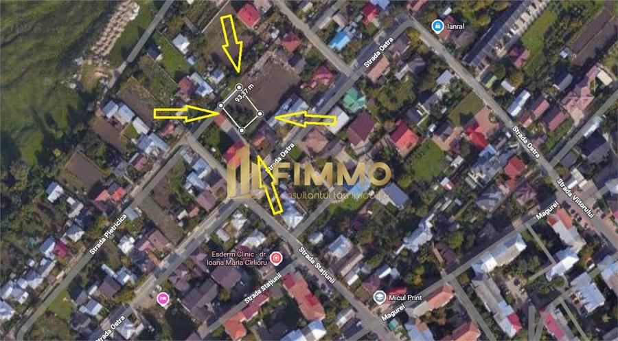 Teren Construcții intravilan de 600 mp, în Obcini