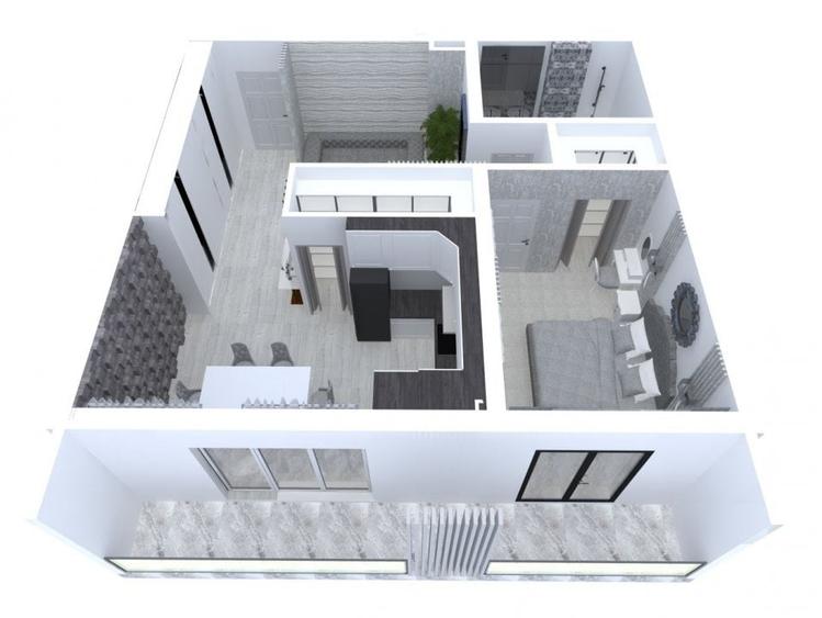 Apartament nou cu 2 camere de vanzare in Complexul Brubus -Santandrei - 2