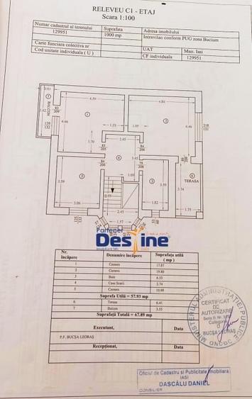 Vila D+P+1+M 6 camere 180 m utili 1000 mp teren utiliati, Lidl Bucium - 17