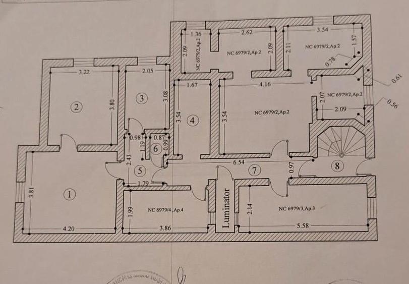 Vanzare D+P din D+P+2 | zona Cotroceni - Panduri | 230 mp | curte | - 24