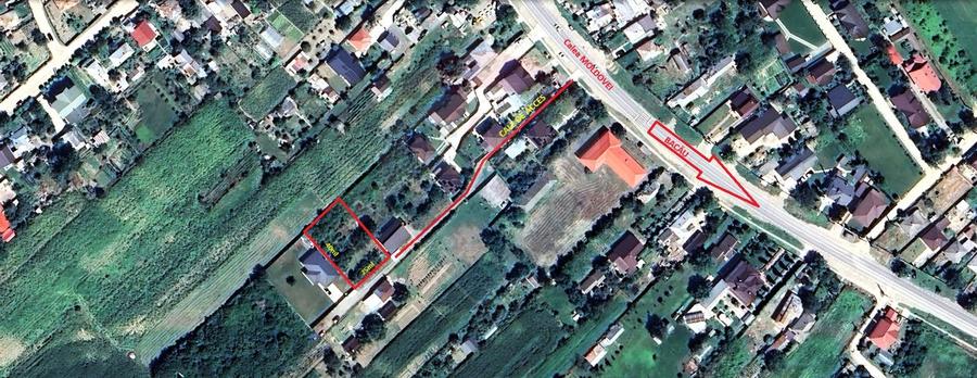 De vânzare 1.000mp, Teren Lilieci / Calea Moldovei - 1