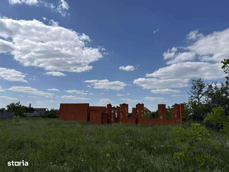 Teren 1907mp, ingradit,40ml frontm cu proiect casa Parter sat Le? - 8