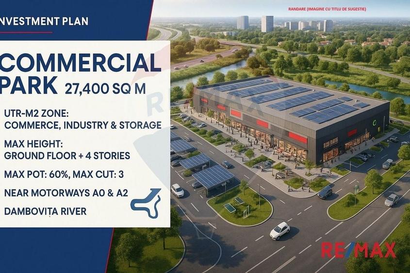 Teren intravilan - 27.400 mp in Cernica - 9