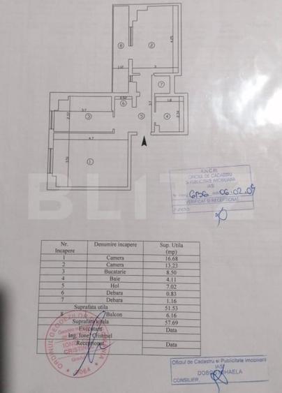 Apartament 2 camere, 57.69 mp, zona Gara - 10