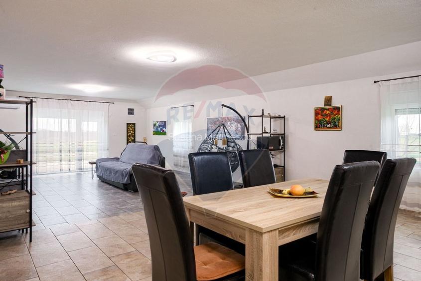 Casa de vanzare cu 3 camere, complet utilata, 175mp, Frumuseni Arad