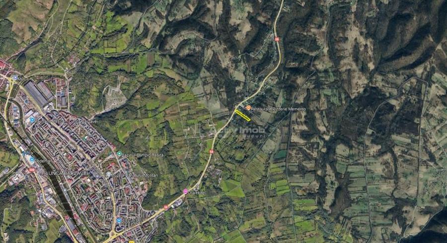 Resita, Teren Intravilan 5615 Mp., 25 Euro/Mp., Calea Carans - 17