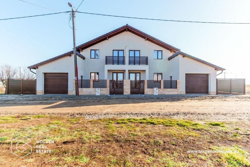 Casa noua la cheie, cu 3 dormitoare si 500 mp teren,  Sagu - 15
