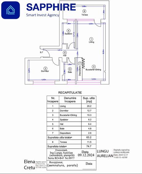 Apartament 2 camere Catted Family Pipera ideal investiție, loc parcare - 8