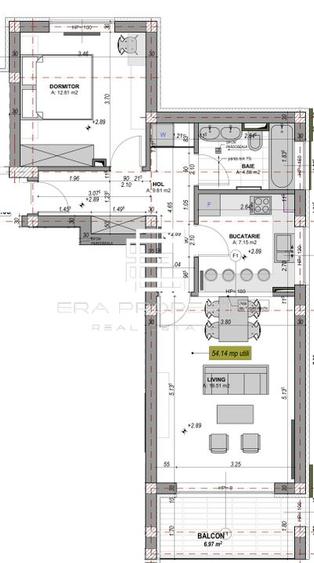 Apartament  54 mp/ ETAJ 1/zona Aeroport /Sibiu - 8