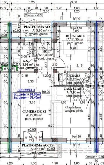 Case in constructie , P+E , zona Catargiu - Poligon - 3