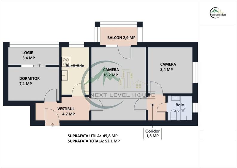 Apartament 3 camere - Rezervat - 2