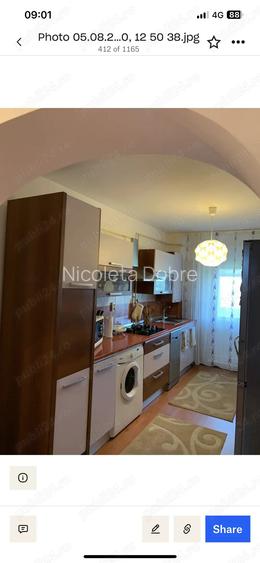Apartament cu doua camere complet mobilat Apartament cu doua camere complet mobilat