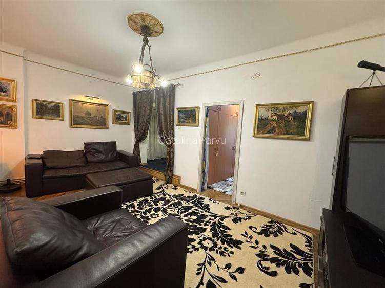 3 camere |  Calea Victoriei - Piata Amzei | centrala proprie | mobilat si utilat