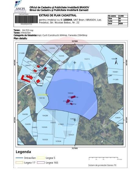 16 E+TVA/mp: Teren Bran Predelut 24253 mp intravilan proiect turistic - 7