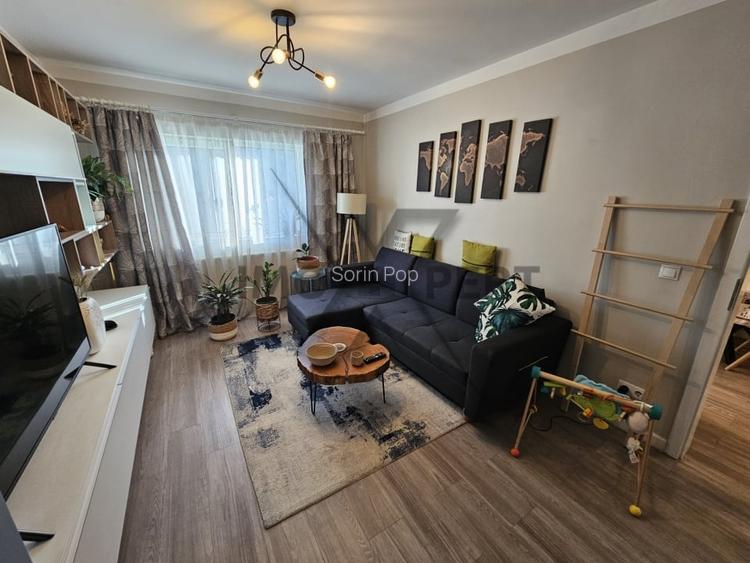 Apartament 2 camere deconadat, etaj intermediar cartier Manastur