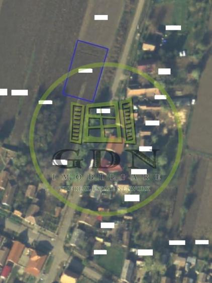 Teren intravilan , suprafață 1000 mp, Santăul Mare - 1